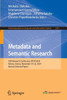 Metadata and Semantic Research: 18th Research Conference, Mtsr 2024, Athens, Greece, November 19-22, 2024, Revised Selected Papers