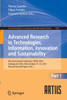 Advanced Research in Technologies, Information, Innovation and Sustainability: 4th International Conference, Artiis 2024, Santiago de Chile, Chile, Oc - 9783031832062