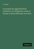 Du progrès des agglomérations urbaines et de l'émigration rurale en Europe et particulièrement en France