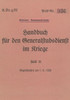 H.Dv.g. 92 Handbuch für den Generalstabsdienst im Kriege - Teil II - geheim: 1939 - Neuauflage 2025