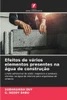 Efeitos de vários elementos presentes na água de construção