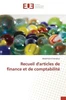 Recueil d'articles de finance et de comptabilité