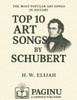 Top 10 art songs by Schubert