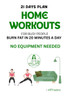 "Home Workouts for Busy People: Burn Fat in 20 Minutes a Day - No Equipment Needed"
