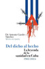 Del dicho al hecho. La leyenda de la sanidad en Cuba 1902-2024