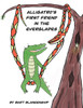 Alligatro's First Friend In The Everglades
