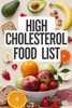 High Cholesterol Food List