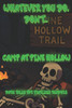 Whatever You Do, Don't...Camp At Pine Hollow: A Childrens Horror Adventure