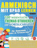 Armenisch Mit Spaß Lernen - Für Erwachsene: Einfach Bis Fortgeschrittener - 100 Wesentliche Themas Studieren Mit Wortsuchrätsel - Vol.1