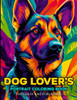Dog Lover's Portrait Coloring Book