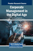 Corporate Management in the Digital Age - (Hardback or Cased Book)