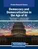 Democracy and Democratization in the Age of AI - (Paperback or Softback)