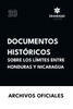 Documentos históricos sobre los límites entre Honduras y Nicaragua - (Paperback or Softback)