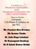 Clinical Pharmacokinetics and Pharmacotherapeutic Drug Monitoring: Theory to Practice - (Hardback or Cased Book)
