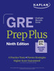 GRE Prep Plus, Ninth Edition (2025): Includes 6 Practice Tests, 1500+ Practice Questions + Online Access to a 500+ Question Bank, Video Tutorials, and