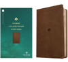 NLT Student Life Application Study Bible, Filament Enabled (Leatherlike, Rustic Brown, Red Letter)
