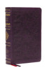 NKJV Large Print Reference Bible, Purple Leathersoft, Red Letter, Comfort Print (Sovereign Collection): Holy Bible, New King James Version