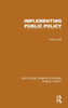 Implementing Public Policy