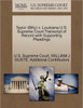 Taylor (Billy) V. Louisiana U.S. Supreme Court Transcript of Record with Supporting Pleadings