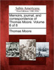 Memoirs, Journal, and Correspondence of Thomas Moore. Volume 6 of 8