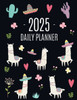 Llama Planner 2025: Cute 2025 Alpaca & Cactus Daily Organizer January-December (12 Months) Funny Farm Animal Agenda