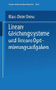Lineare Gleichungssysteme Und Lineare Optimierungsaufgaben
