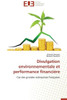 Divulgation Environnementale Et Performance FinanciÃ¨re