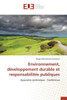 Environnement, DÃ©veloppement Durable Et ResponsabilitÃ©s Publiques