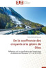 de la Souffrance Des Croyants Ã€ La Gloire de Dieu
