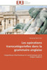 Les OpÃ©rations TranscatÃ©gorielles Dans La Grammaire Anglaise
