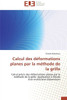 Calcul des déformations planes par la méthode de la grille