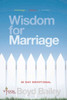 Wisdom for Marriage