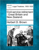 Civil-Service Retirement: Great Britain and New Zealand.