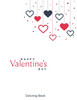 Happy Valentine's Day Coloring Book: The Big Valentine's Day Coloring Book