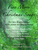 Five More Christmas Songs for two Euphoniums with Piano Accompaniment: euphonium duets