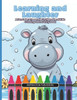 Learning and Laughter: A Fun Color & Learn ABCD Educational Coloring and Activity Book For Kids