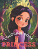 Princess coloring book for kids 5-12: Enchanted princess adventures: A coloring journey