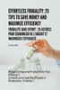 FrugalitÃ© sans Effort: 25 Astuces pour Ã‰conomiser de l'Argent et Maximiser l'EfficacitÃ© Conseils pour une Vie Frugale et Productive: Volume 1