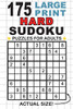 175 Large Print Hard Sudoku Puzzles For Adults: Only One Puzzle Per Page! (Pocket 6"X9" Size)