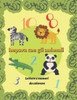 Impara con gli animali! Impara l'alfabeto e matematica colorando!: Lettere e numeri da colorare