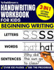 Handwriting Workbook for Kids: 3-in-1 Writing Practice Book to Master Letters, Words & Sentences