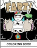 Farting Animals Coloring Book: Funny farting animals coloring book for kids