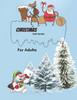 Christmas Coloring Book For Adults: Adult Coloring Pages For Christmas