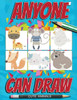 Anyone can draw cute animals: Easy Step-by-Step Drawing Tutorial for Kids, Teens, and Beginners