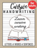Cursive Handwriting for Adults: Trace and Practice Cursive Letters, Practice Cursive Words, Practice Cursive Sentences