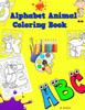 Alphabet Animals Coloring Book: Learn the alphabet while coloring.