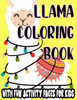 Llama Coloring Book With Fun Activity Pages For Kids: Coloring And Tracing Pages For Children, Awesome Llama Illustrations And Designs To Color