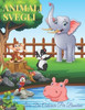ANIMALI SVEGLI - Libro Da Colorare Per Bambini: Animali Marini, Animali Della Fattoria, Animali Della Giungla, Animali Dei Boschi E Animali del Circo