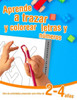 Aprende a trazar y colorear letras y nÃºmeros - libro de actividades preescolar para niÃ±os de 2 a 4 aÃ±os: Cuaderno de actividades infantiles para apren