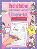 Buchstaben Schreiben Lernen Einhorn-ABC - Für Linkshänder: Alphabet inkl. Groß- und Kleinbuchstaben schreiben lernen für Linkshändige Kinder ab 4 Jahr